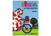 Pimpa in bicicletta